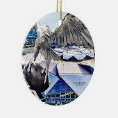 Mercedes Stadium, Atlanta, kerstversiering Keramisch Ornament (Rechts)