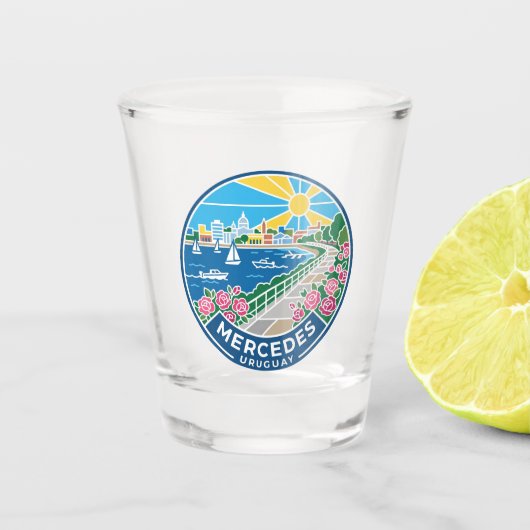 Mercedes Uruguay Shot Glas (Voorkant)