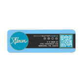 Mercer Baptist Church Adresetiketten Etiket (Voorkant)