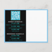 Mercer Baptist Church Invitation Briefkaart (Achterkant)