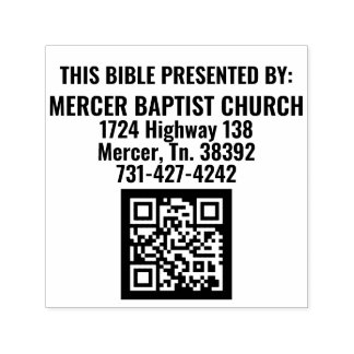 Mercer Baptist Kerk Automatische Stempel