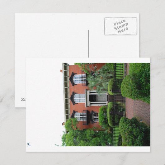 Mercer House Briefkaart (Voorkant / Achterkant)