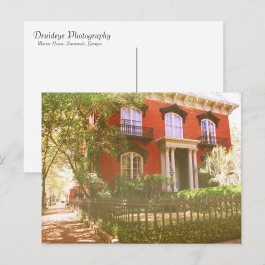 Mercer House Briefkaart (Voorkant / Achterkant)