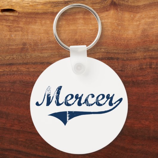 Mercer Pennsylvania Classic Design Sleutelhanger (Voorkant)