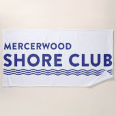 "Mercerwood" Beach Towel Strandlaken (Voorkant)