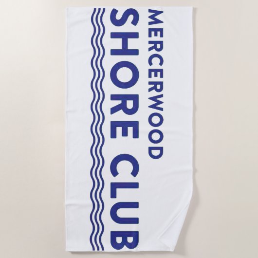 "Mercerwood" Beach Towel Strandlaken (Voorkant)