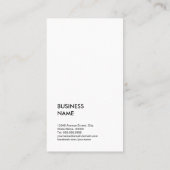 Merchandise fotograaf - Foto van Chic Elegant Visitekaartje (Achterkant)
