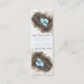 Merchandise Label, wit Mini Visitekaartje (Voorkant)