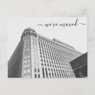 Merchandise Mart Kantoor Moving Announcement Aankondigingskaart
