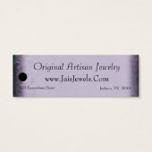 Merchandise Prijs Labels (Lavendel) Mini Visitekaartjes (Achterkant)