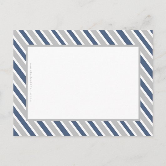 Merchandise voor een Thee Koffie Winkel Briefkaart (Achterkant)