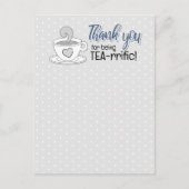 Merchandise voor een Thee Koffie Winkel Briefkaart (Voorkant)