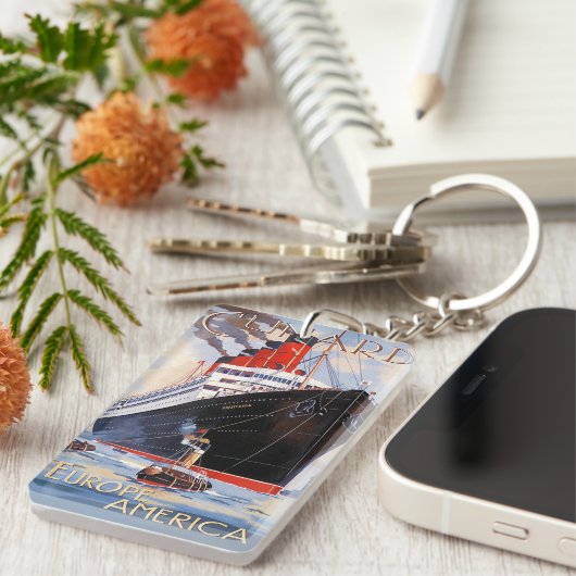  MERCHANT STEAMER KEY RING SLEUTELHANGER (Voorkant Rechts)