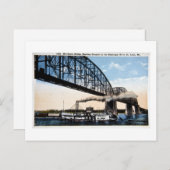 Merchants Bridge, Mississippi River, St. Louis, MO Briefkaart (Voorkant / Achterkant)
