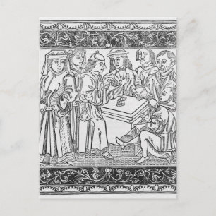 Merchants en Moneylenders Briefkaart