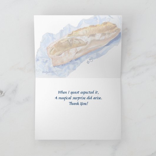 Merci Baguette Bedankt Groet (Binnen)