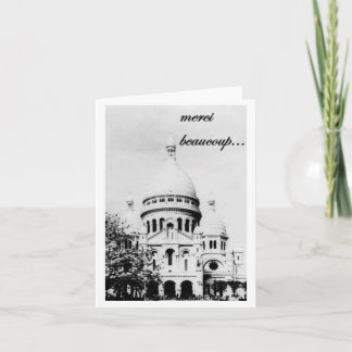 merci beaucoup 3 bedankkaart