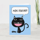 Merci Beaucoup, Bedankt voor het diner in het Fran (Voorkant)