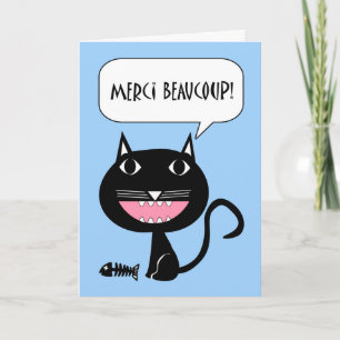 Merci Beaucoup, Bedankt voor het diner in het Fran