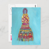 Merci Beaucoup Briefkaart (Voorkant / Achterkant)