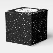 "Merci Beaucoup" Paris Gepersonaliseerd Baby showe Bedankdoosjes (Voorkant Zijde)