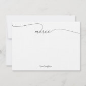 Merci Bedankt voor je briefkaarten (Voorkant)