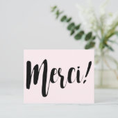 Merci-Briefkaart Briefkaart (Staand voorkant)