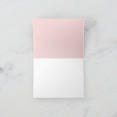 Merci, Cherub Folded Hartelijk dank Bedankkaart (Binnen)