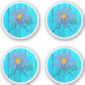 Merci, Dank je Sticker (Voorkant)