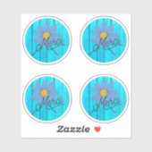 Merci, dank u Sticker (Vel)