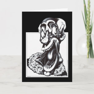 Merci de Clown Kaart