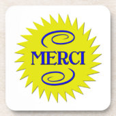 Merci Drankjes Onderzetter (Voorkant)