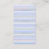 Merci French Bebe Blue Boy boekt voor Baby Informatiekaartje (Achterkant)