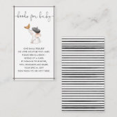 Merci French Bebe Gender Neutral Books for Baby Informatiekaartje (Voorkant / Achterkant)