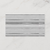 Merci French Bulldog Baby shower Dankuwel Informatiekaartje (Achterkant)