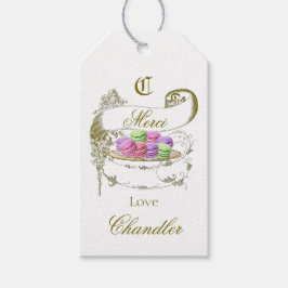 Merci French Geïnspireerd, Dankuwel Cadeaulabel