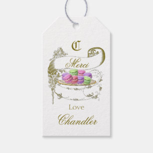 Merci French Geïnspireerd, Dankuwel Cadeaulabel