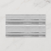 Merci French Gender Neutral Baby shower Dank u wel Informatiekaartje (Achterkant)