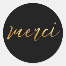 Merci Gold Elegant Hartelijk dank