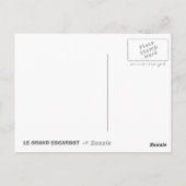 MERCI MILLE FOIS-briefkaart Briefkaart (Achterkant)