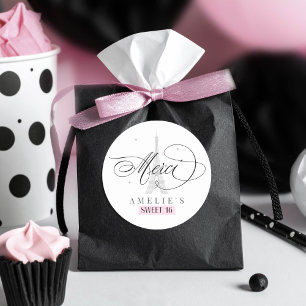 Merci Paris Sweet 16 ID1162 Ronde Sticker