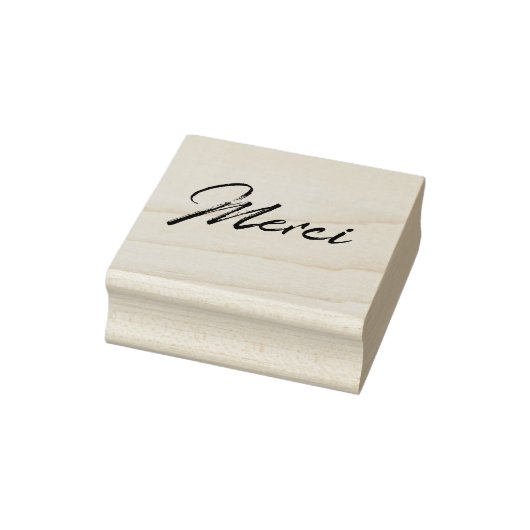 Merci Rubberstempel (Stempel)