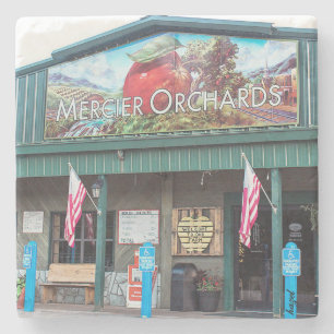 Mercier Orchard, Blue Ridge, Georgia, appels, Stenen Onderzetter