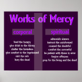 Merciful Works Christelijk Poster (Voorkant)