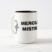 MERCILESS MISTRESS TWEEKLEURIGE KOFFIEMOK (Voorkant links)