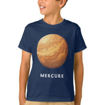Mercure / Mercury - Classic Planet T-shirt T-shirt