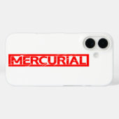 Mercurial Stamp Case-Mate iPhone Case (Achterkant (horizontaal))