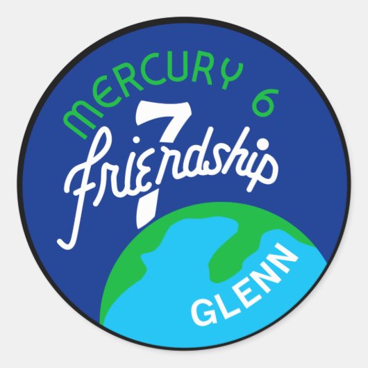 Mercurius 6 Sticker (Voorkant)