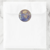 Mercurius de planeet. Paradiso Ronde Sticker (Tas)