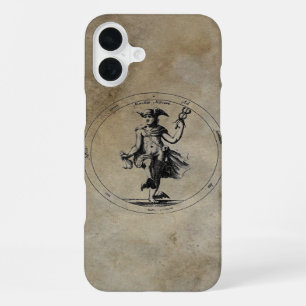 Mercurius Hermes Landelijk Donker iPhone 16 Plus Hoesje